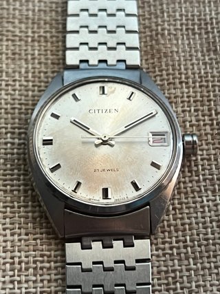 Reloj Citizen Mecánico Vintage (Cuerda)