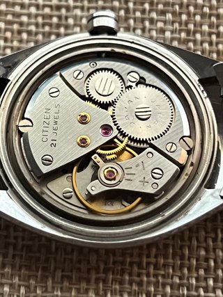 Reloj Citizen Mecánico Vintage (Cuerda)