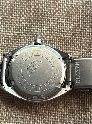 Reloj Citizen Mecánico Vintage (Cuerda)
