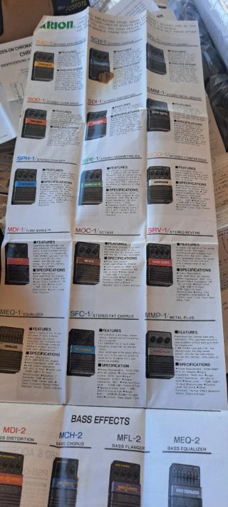 Pedal Arion Distortion SDI-1 (Japón)