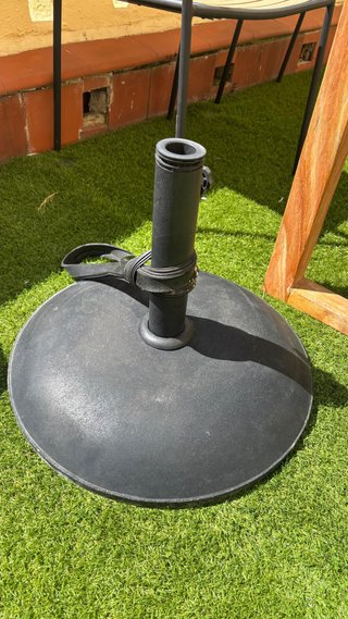 Base para sombrilla de exterior