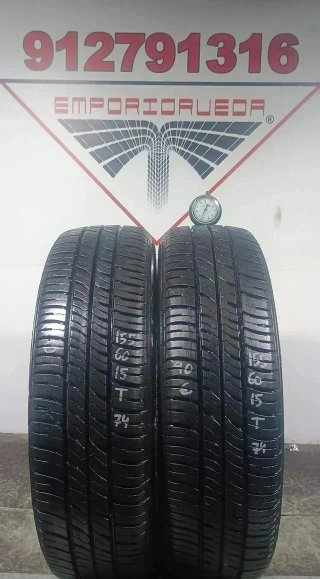 155 60 15 T MAXXIS RUEDA AL 90% DE VIDA UTIL