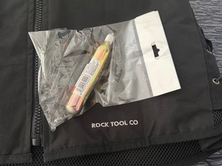 Chaleco Airbag Rocktool Mirage Negro Talla XL