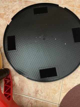 Pulidora de pared con discos