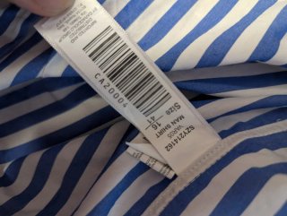Camicia uomo in cotone Fusaro Napoli taglia 41