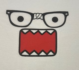 Camiseta Domo Kun con Gafas Talla M