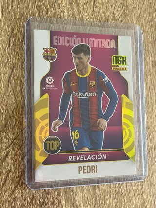 Cromo Pedri Panini MGK 21/22 Edición Limitada