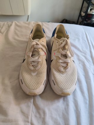 Zapatillas Nike Blancas y Azules