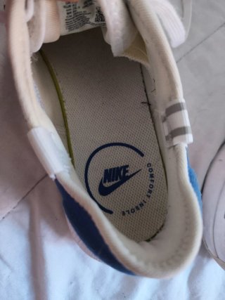 Zapatillas Nike Blancas y Azules