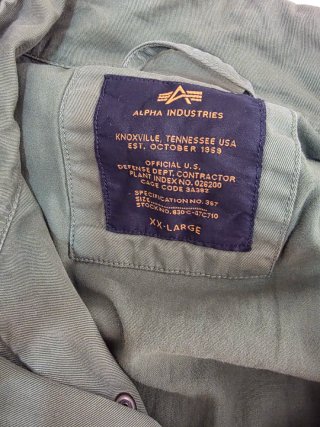 Chaqueta Alpha Industries Verde Talla XL