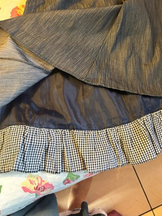 Vestito jeans senza maniche tg S