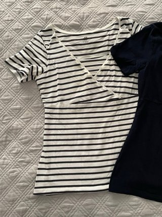 Camiseta premamá lactancia H&M Talla M
