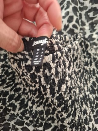 Falda larga estampado leopardo