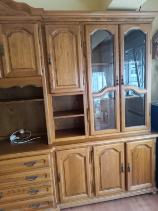 Mueble de salón castaño 3,45x2,33