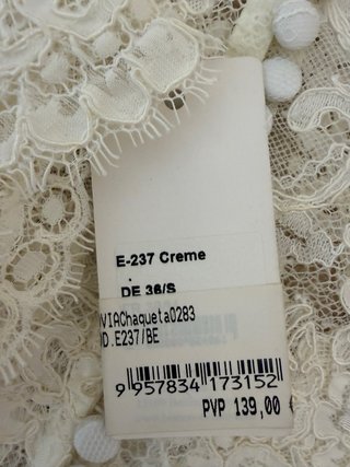 Bolero de encaje para vestido de novia NUEVO