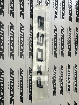 Emblema 530xd negro para maletero de BMW Serie 5