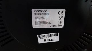 Freidora Aire Cecotec Duoheat 6500