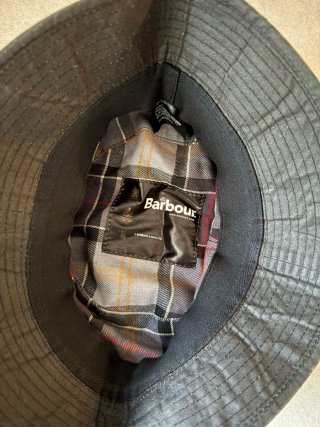Gorro BARBOUR British 1894 Negro Marrón
