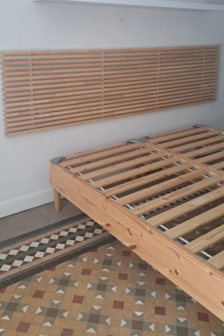 Base Cama King Size Ikea Madera