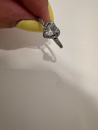 Conjunto Pandora Corazón Plata