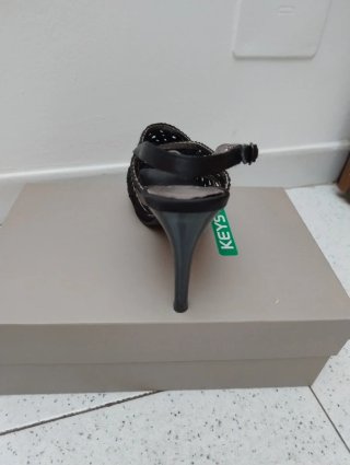 Sandali Bata neri donna