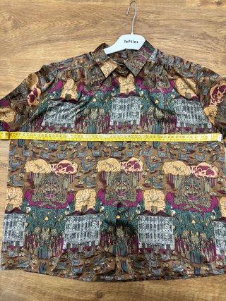 Camisa vintage manga larga