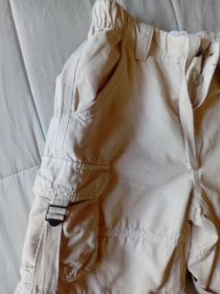 Bermudas Cargo Beige Bershka Talla XS