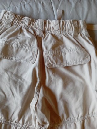Bermudas Cargo Beige Bershka Talla XS