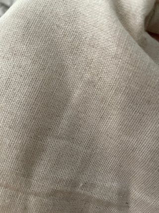 Pantalones de lino beige