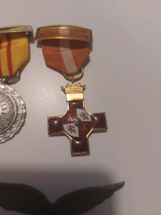 Legion condor Lote Medallas y Emblema Luftwaffe