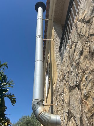 Estufa Brompi Tudela con horno