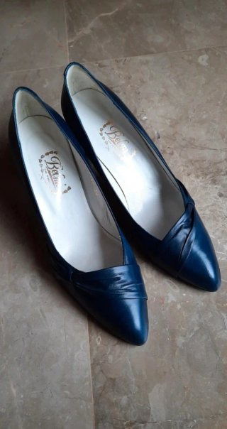Zapatos de tacón Belmi azul talla 39