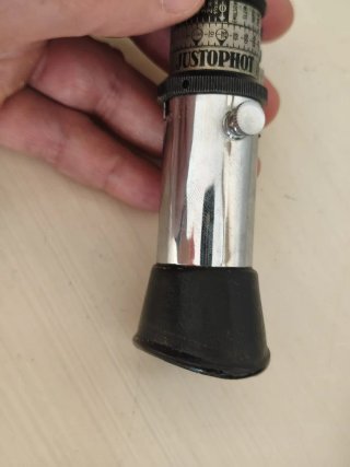 Fotómetro de extinción Justophot antiguo