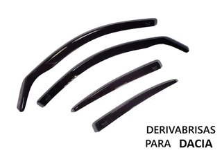 Pack derivabrisas DACIA deflectores cortavientos