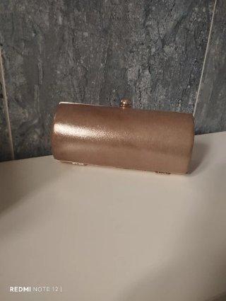 Bolso de fiesta dorado