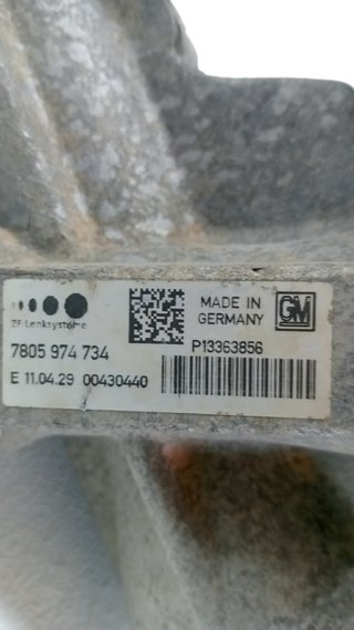 CREMALLERA DIRECCION CHEVROLET ORLANDO (J309) 922815