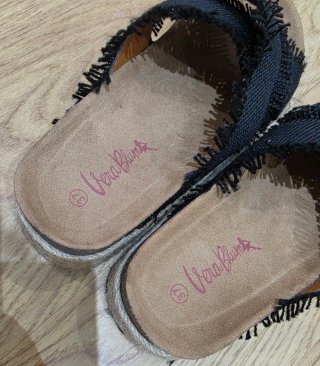 Sandalias negras plataforma talla 37