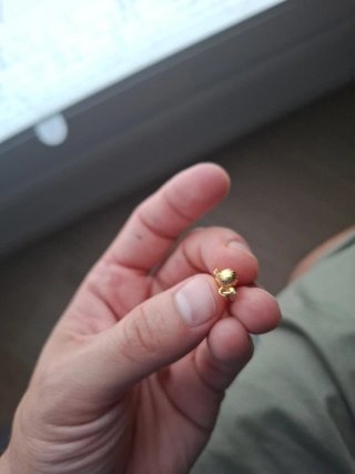 Pendientes de oro