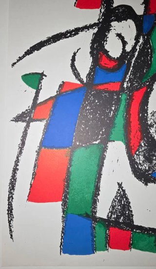 Joan Miró. Litografia original II. Maeght. 1972