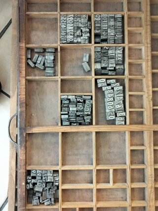 Tipos de letras de imprenta