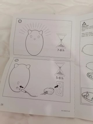 Lámpara LED infantil para noche