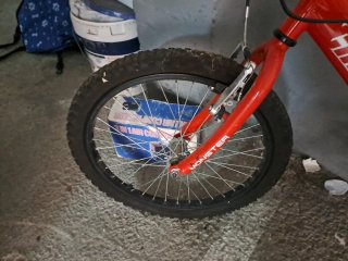 Bicicleta Infantil California Roja