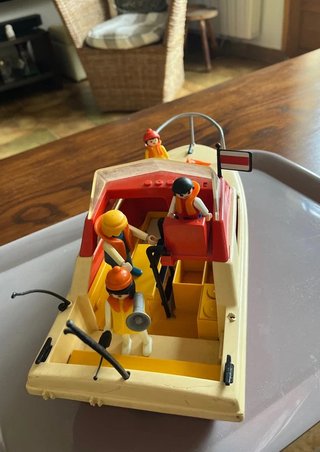 Barco Playmobil Vintage 1984 Ref. 3498