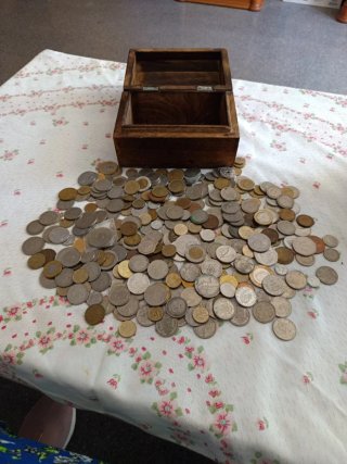 Lote de monedas de colección