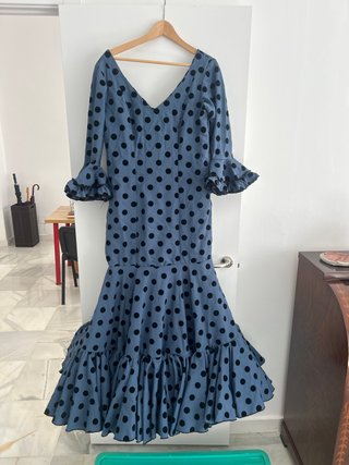 Traje de flamenca lunares