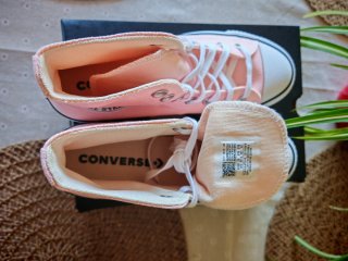 Converse Plataforma Rosa Talla 37