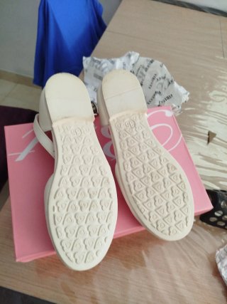 Zapatos blancos talla 35