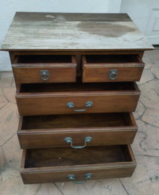 Cajonera de madera