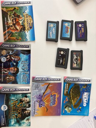 Lote 5 juegos Game Boy Advance