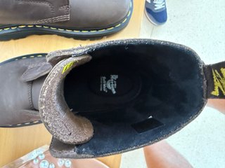 Botas Dr. Martens Zebzag sin cordones Marrón